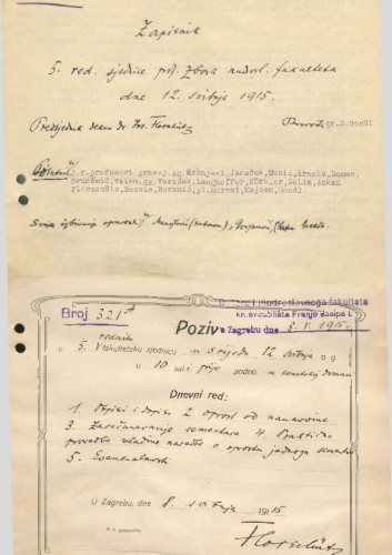 5. redovna sjednica 1914.-1915.