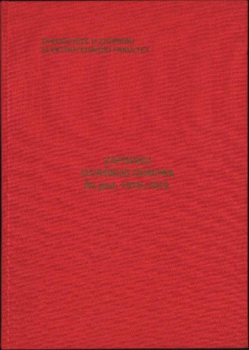 Zapisnici sjednica Izvršnog odbora 1978.-1979.