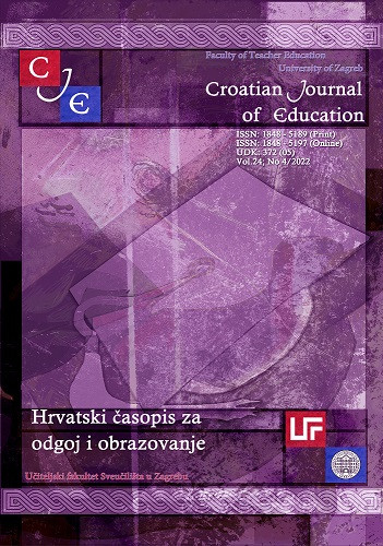 Croatian journal of Education : CJE = Hrvatski časopis za odgoj i obrazovanje / Glavni urednik: Srna Jenko Miholić