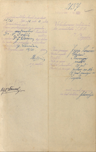 Diploma doktora znanosti Josipa Lončara / Josip Lončar ; Julije Domac