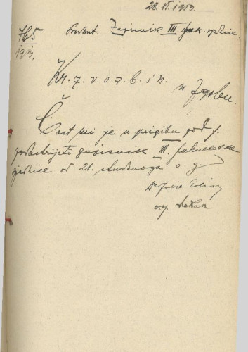 3. redovna sjednica 1913.-1914.