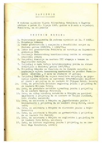 10. redovna sjednica 1967.-1968.