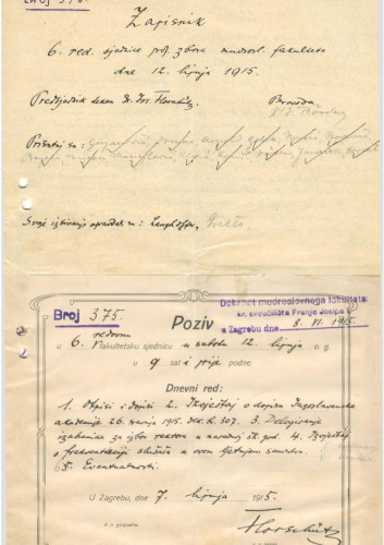 6. redovna sjednica 1914.-1915.