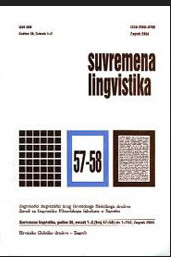 Suvremena lingvistika / glavna urednica Mislava Bertoša