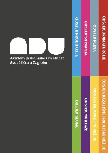 Akademija dramske umjetnosti Sveučilišta u Zagrebu : Brošura