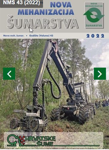 Nova mehanizacija šumarstva : NMS / Glavni urednik Mario Šporčić