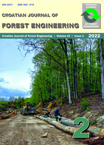 Croatian Journal of Forest Engineering : CROJFE / Editors-in-Chiefs Tibor Pentek, Tomislav Poršinsky