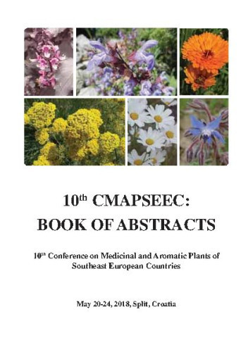 Book of abstracts / 10th Conference on medicinal and aromatic plants of southeast European countries (CMAPSEEC), May 20-24, 2018, Split, Croatia