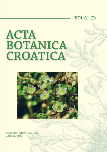 Acta Botanica Croatica / Editors-in-Chief: Nenad Jasprica, Mirta Tkalec