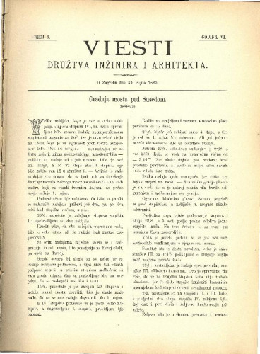 Godina 6, br. 3(1885) / urednik Nikola Kolar