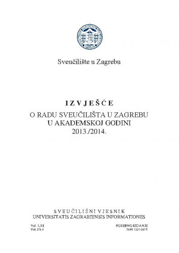 Vol. 61(2013/2014) ; Ivana Čuković Bagić, glavna urednica